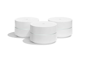 Google WiFi System 3-Pack delivers seamless, whole-home coverage with reliable internet.