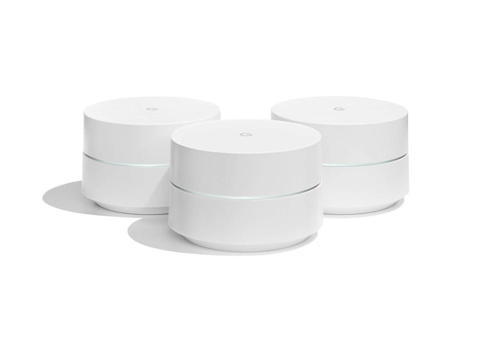 Google WiFi System 3-Pack delivers seamless, whole-home coverage with reliable internet.