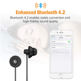 GOOJODOQ sleeping headphones fast-charge with 1–2 hour recharging