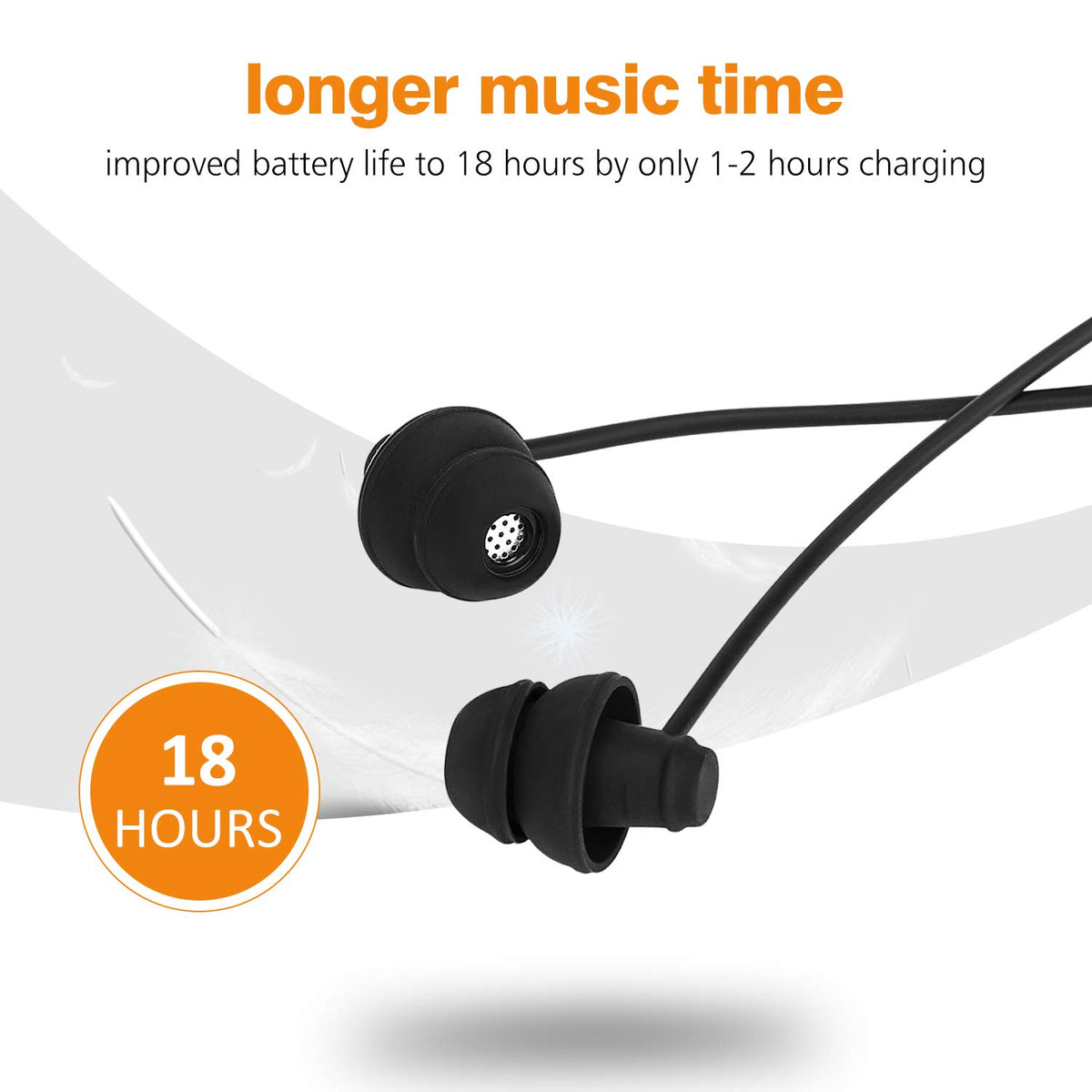 GOOJODOQ sleeping headphones handsfree-call capability with built-in mic