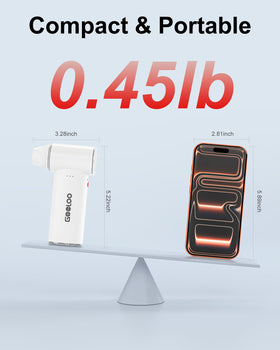 GOOLOO F3 used on camping gear illustrating outdoor cleaning versatility