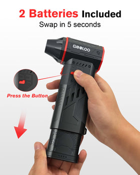 GOOLOO F5 with fast charge boosts productivity by readying batteries quickly.