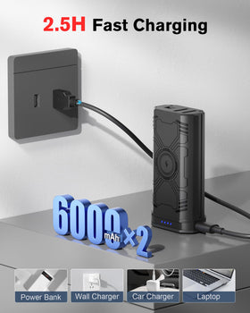 GOOLOO F5 weighs 0.81 lb for easy one-handed use.
