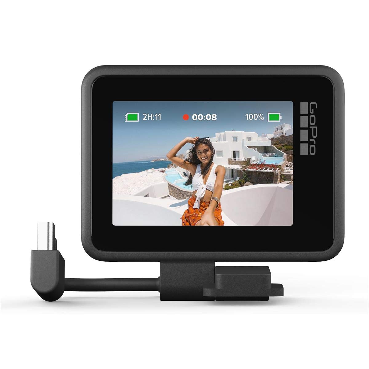 GoPro Display Mod front view showing clear preview and easy framing