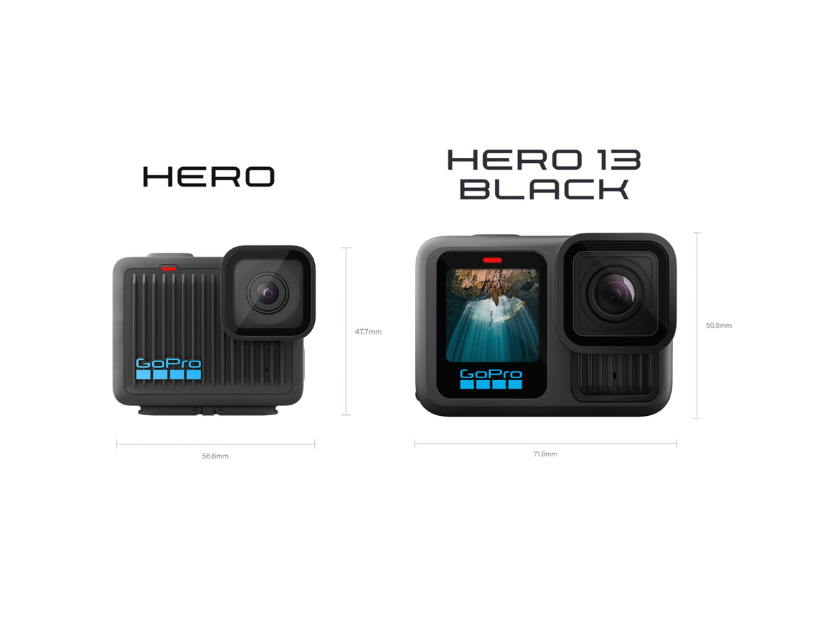 GoPro Hero waterproof to 16 ft supports rugged outdoor filming