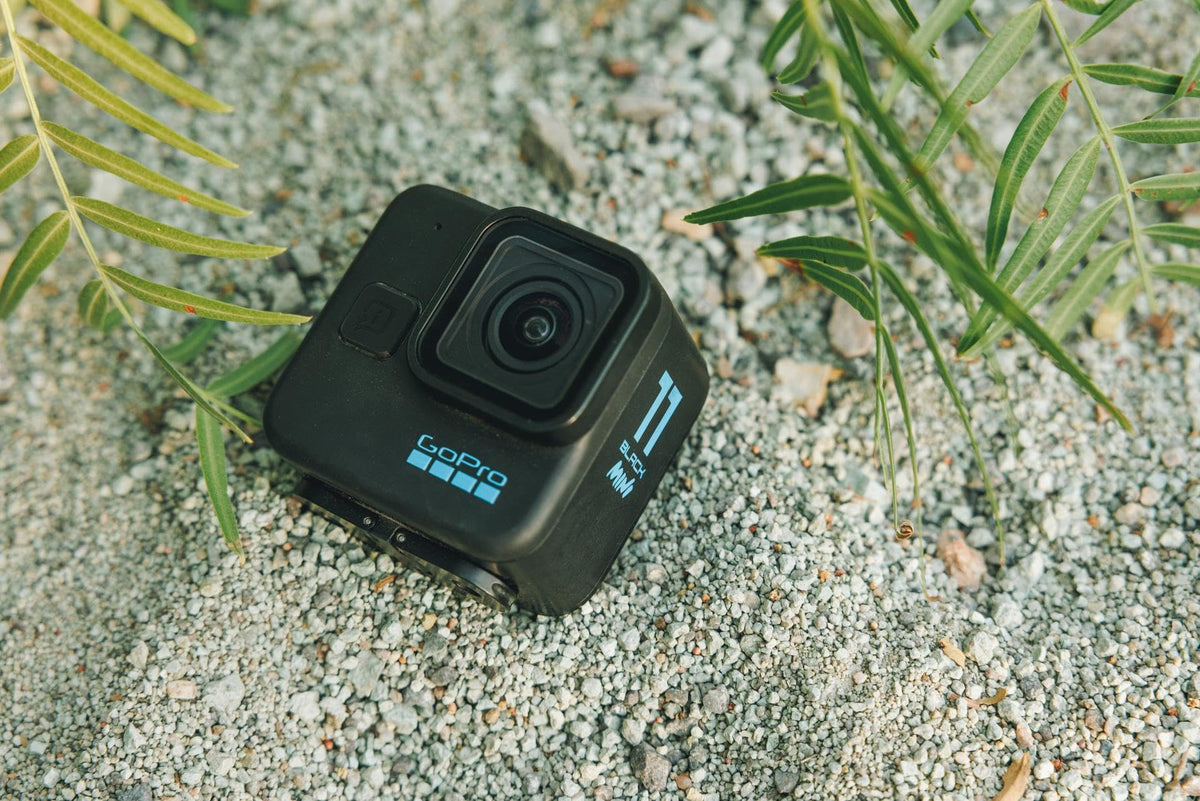 GoPro HERO11 Black Mini showing HyperSmooth 5.0 stabilization in motion