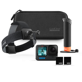 GoPro HERO12 Black front view showing HDR video and rugged performance.