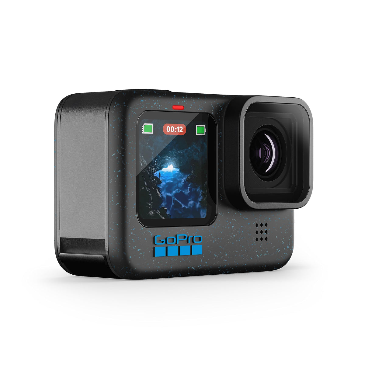 GoPro HERO12 Black bundle includes Enduro battery and mounts for quick setups.