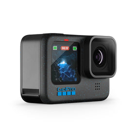 GoPro HERO12 Black bundle includes Enduro battery and mounts for quick setups.