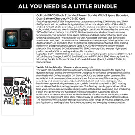 GoPro HERO13 Black delivering 27MP RAW photos for flexible editing.