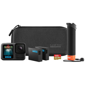 GoPro HERO13 Black bundle with The Handler enhances water stability and buoyancy.