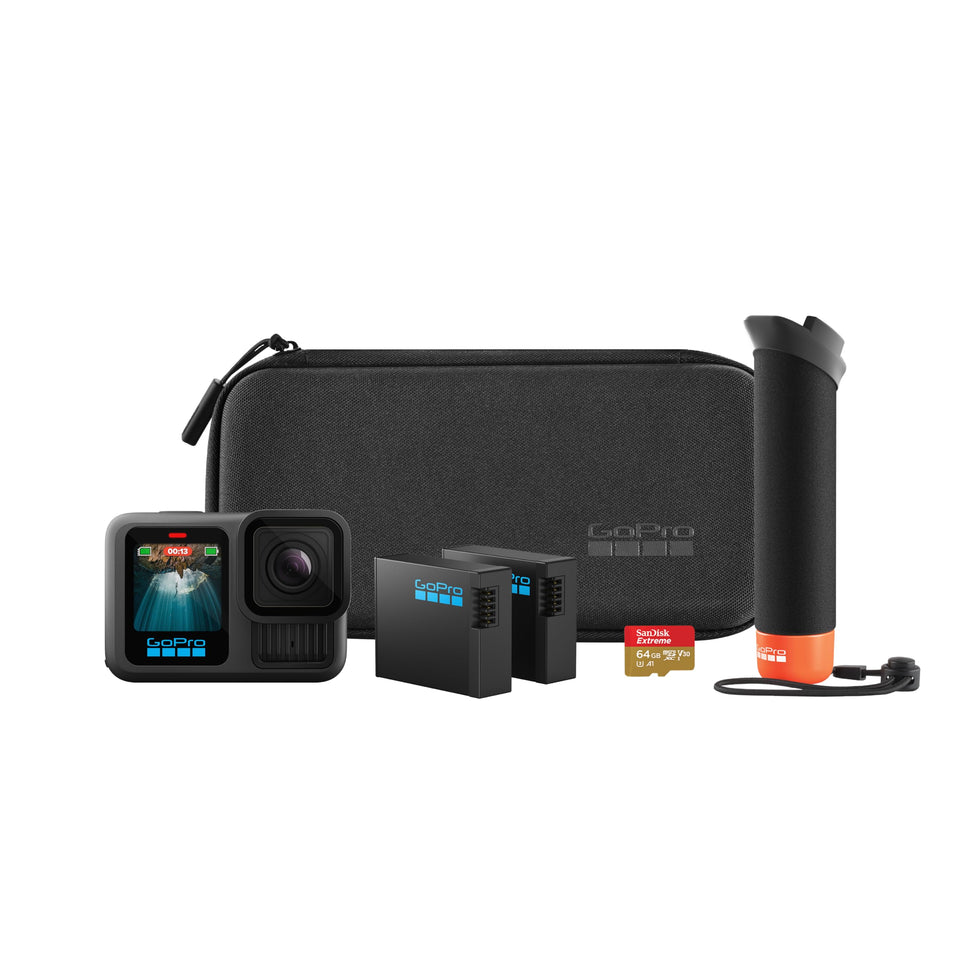 GoPro HERO13 Black bundle front view for adventures