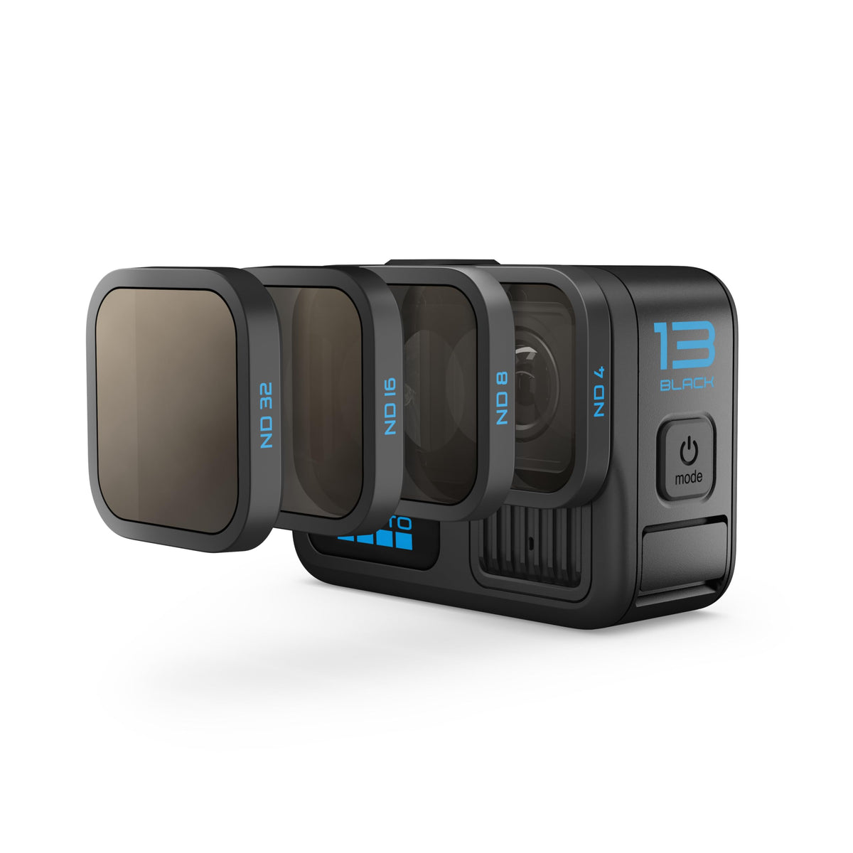 GoPro HERO13 Black Front Protective Cap protecting lens during lens swaps
