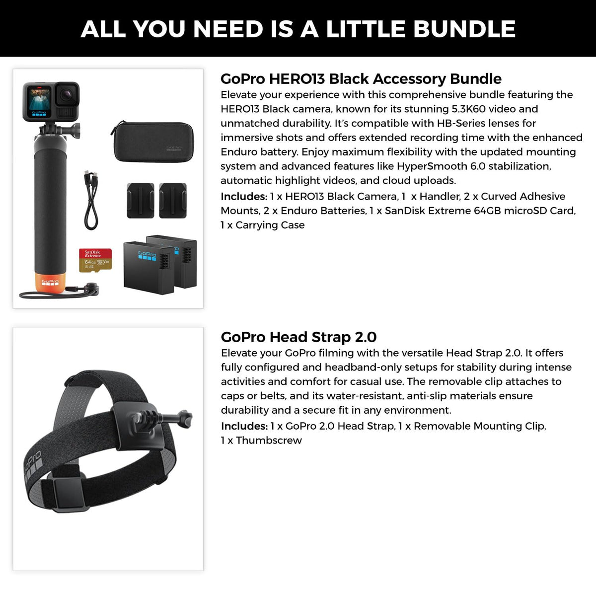 GoPro HERO13 Black with The Handler enables stable, floating footage