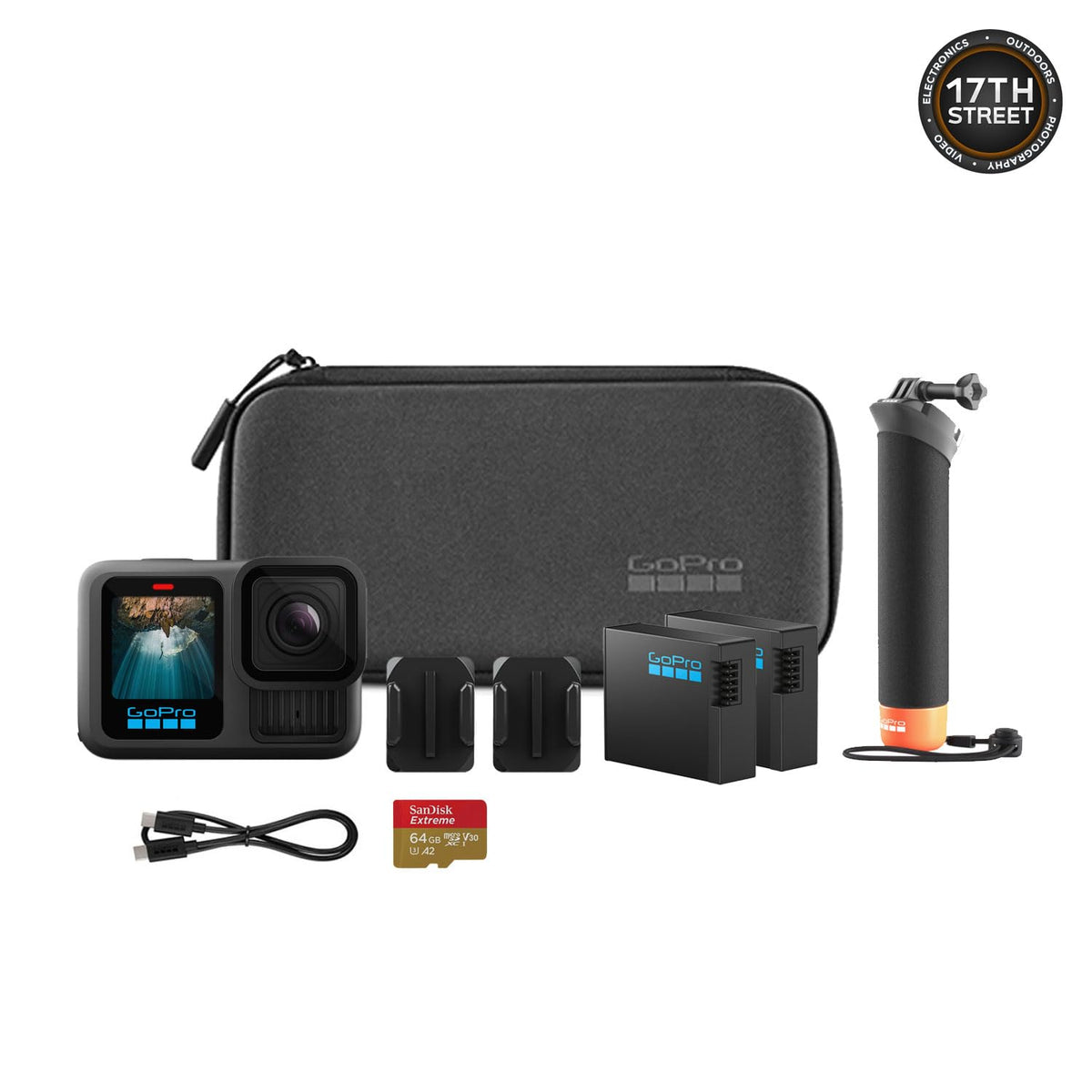GoPro HERO13 Black Head Strap 2.0 for hands-free immersive POV shots