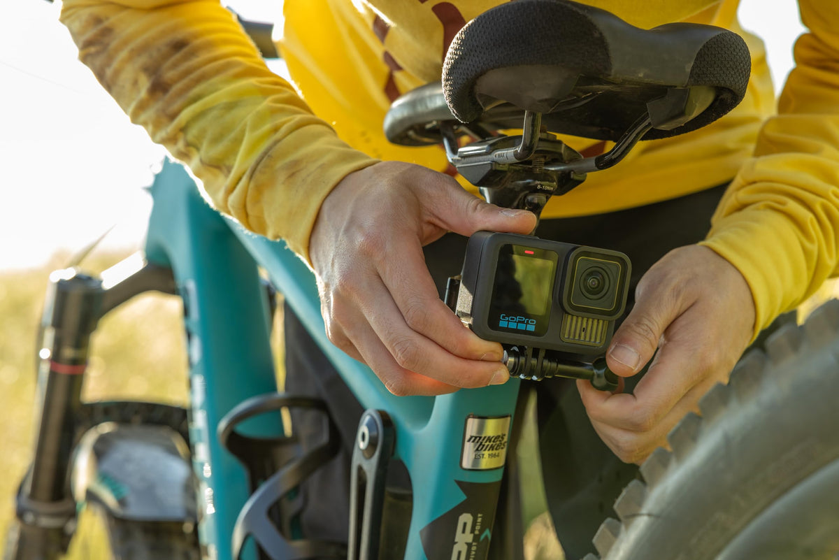 GoPro HERO13 Black waterproof to 33 ft for tough conditions.