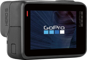 GoPro HERO5 Black with voice control and GPS for hands free filming on the go.