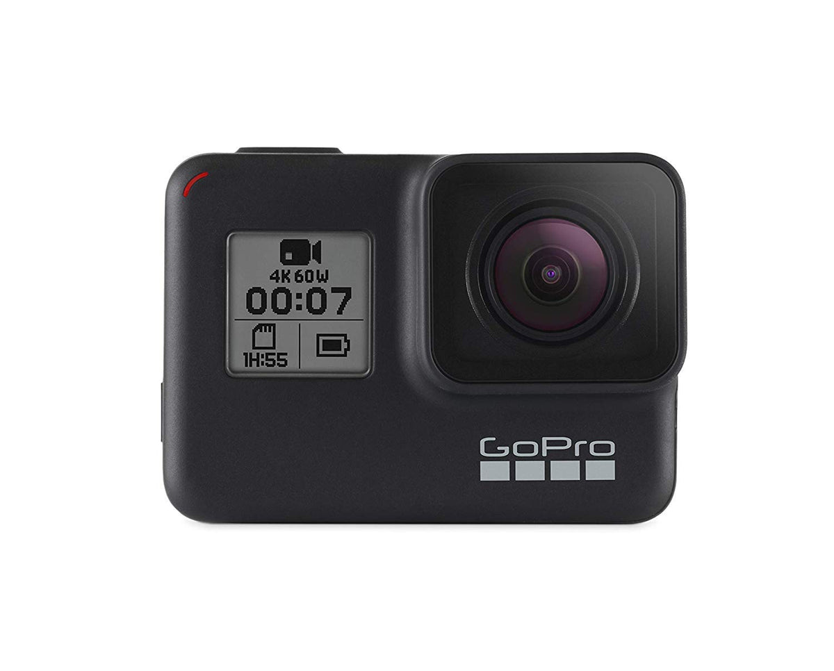 GoPro HERO7 Black waterproof action shot with 4K video and stabilized footage