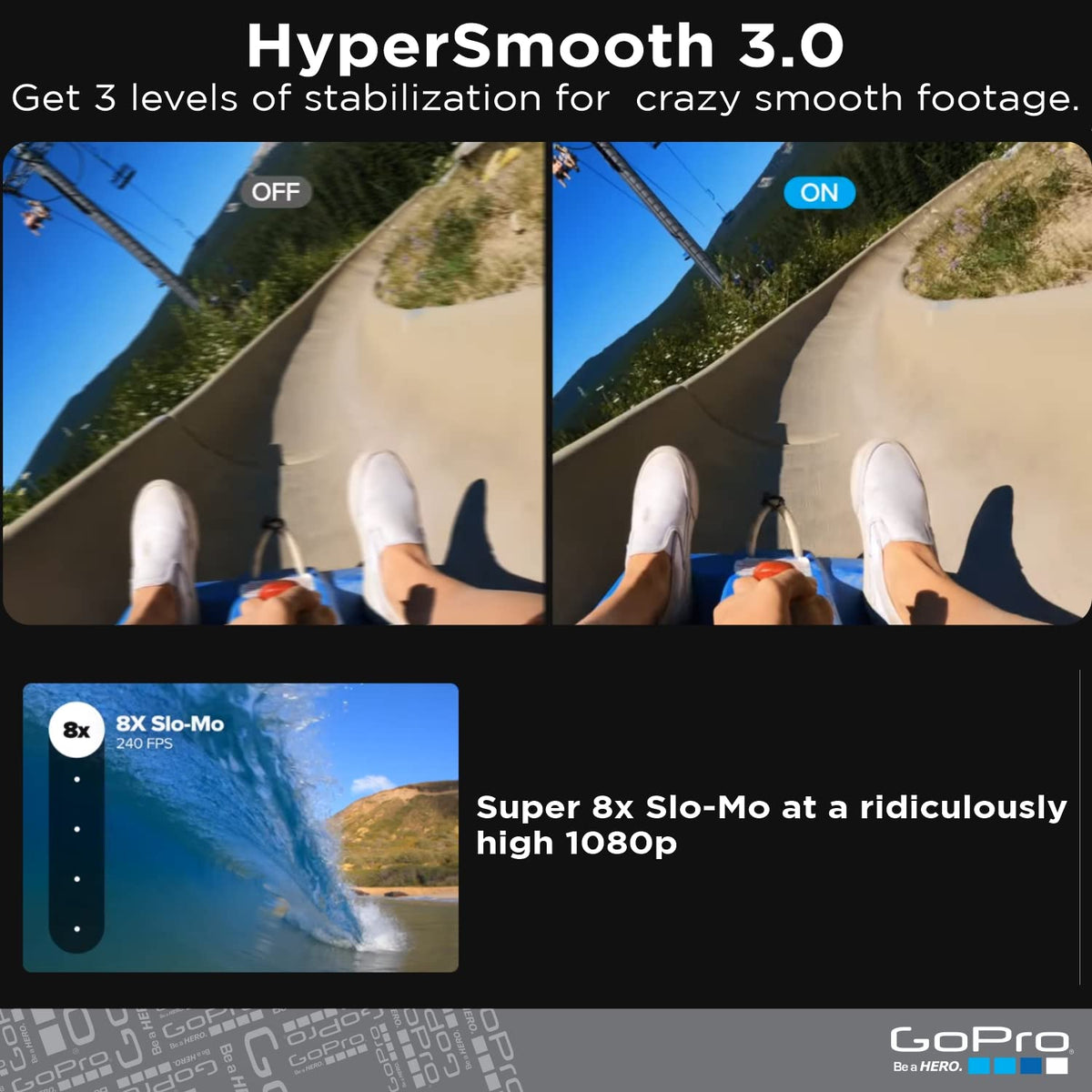 GoPro HERO9 Black HindSight captures moments before you press record.
