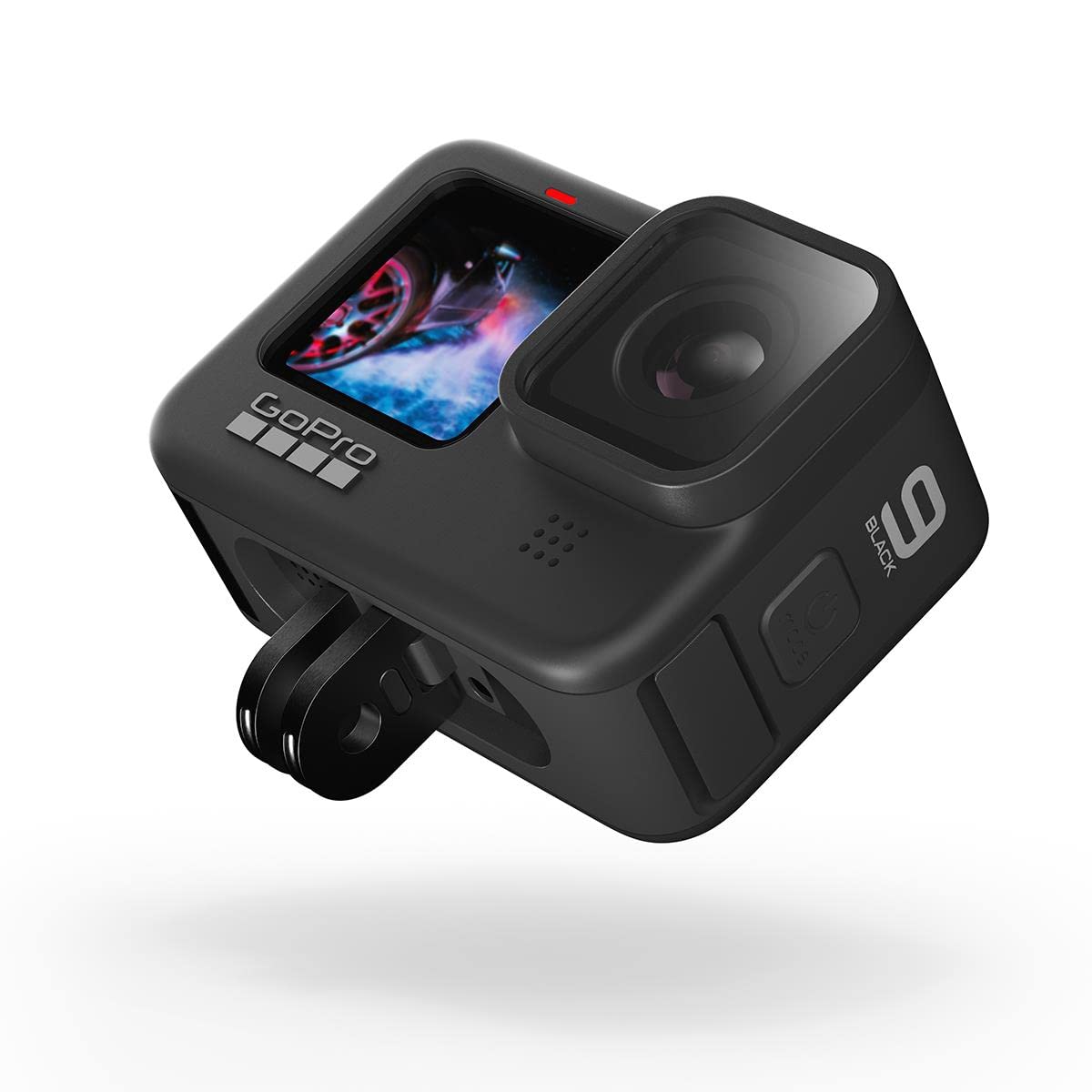 GoPro HERO9 Black rear touch screen enables intuitive control and previews.