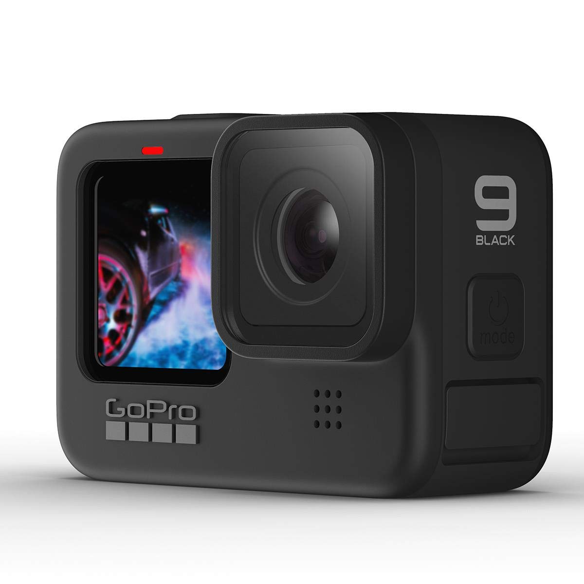 GoPro HERO9 Black rugged design and 33ft waterproofing for tough environments.