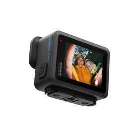 GoPro LIT HERO stabilizes motion with HyperSmooth for steady clips.