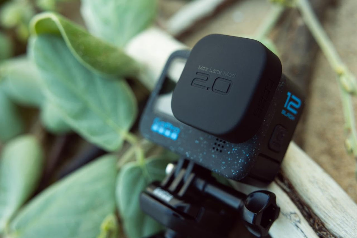 GoPro Max Lens Mod 2.0 includes protective caps and cleaning cloth