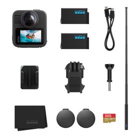 GoPro MAX2 invisible mount hides the pole for seamless selfies.