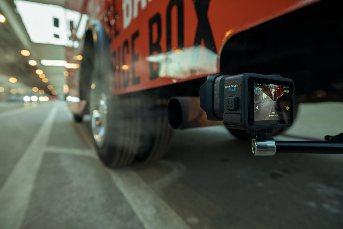GoPro Mission 1 Pro records 4K30 with long runtimes and quick charging.