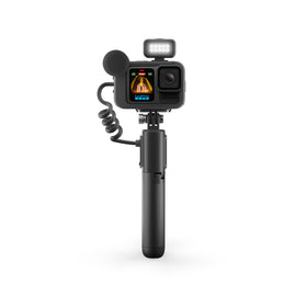 GoPro Volta battery grip with tripod and remote for steady on-the-go shooting.