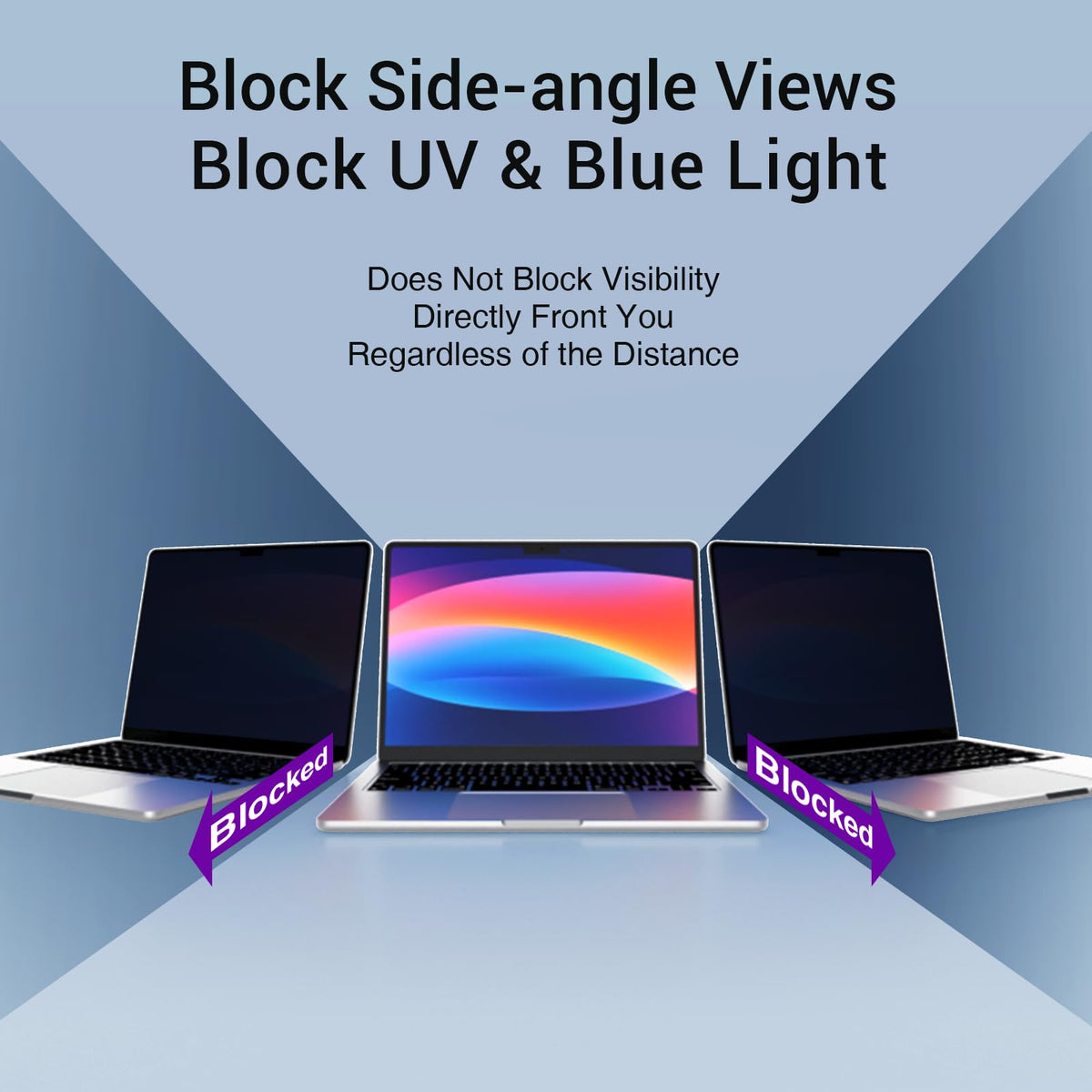 Gopupu anti-scratch screen for MacBook Air 15 maintains clarity and durability.