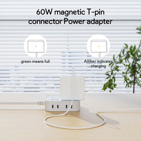 Gorgeous charger fits compactly for travel days and commuting