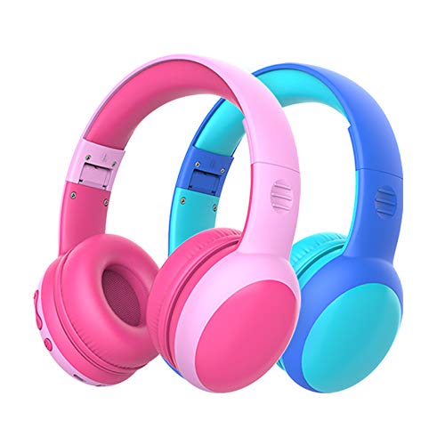 gorsun front packaging showing pink and blue headphones and benefits