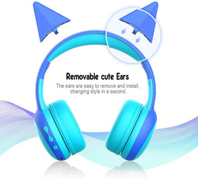 gorsun headphones in use on child demonstrating safe listening