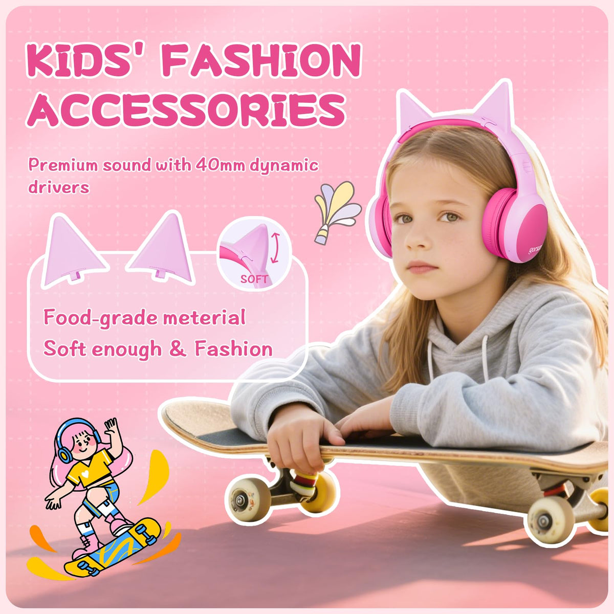 Gorsun 85/94dB volume-limited headphones help safe listening
