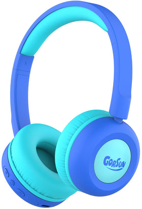Gorsun kids Bluetooth headphones with 85dB limit ensures safer listening for children