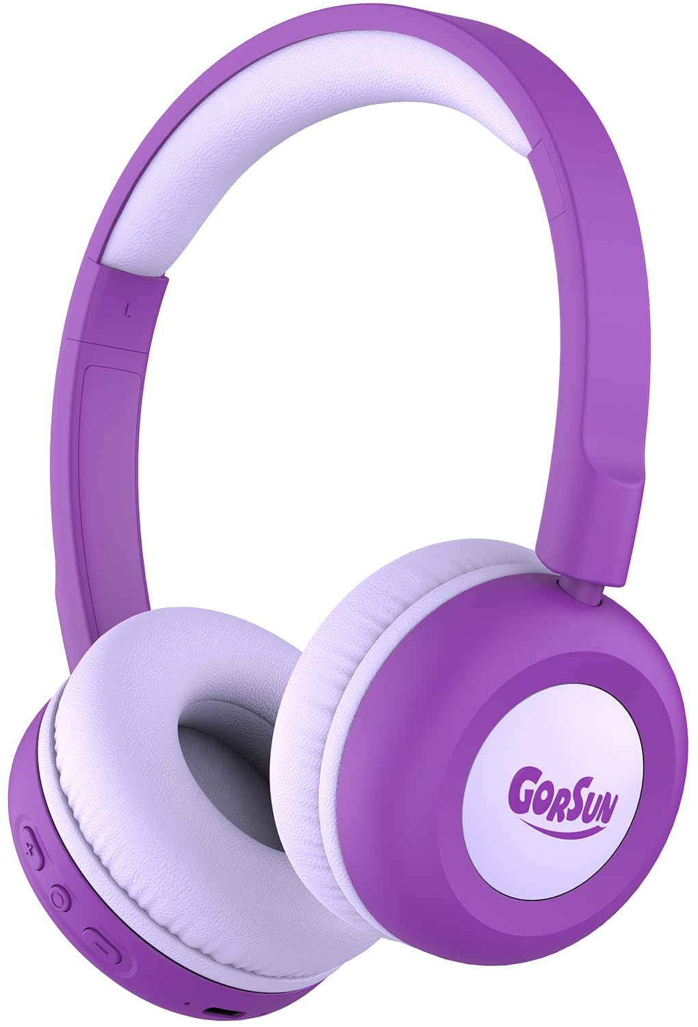 Gorsun Kids Bluetooth Headphones with 85dB limit for safer listening during playtime.