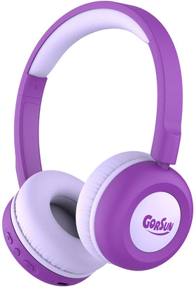 Gorsun Kids Bluetooth Headphones with 85dB limit for safer listening during playtime.
