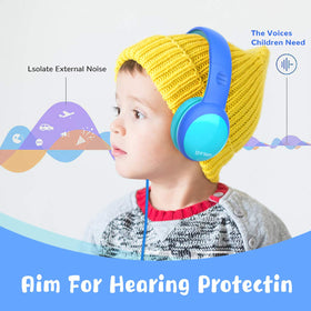 Gorsun Kids Headphones 3.5mm plug for wide device compatibility