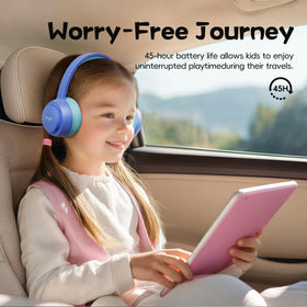 Gorsun Kids Headphones with 85 dB protection for safe listening.