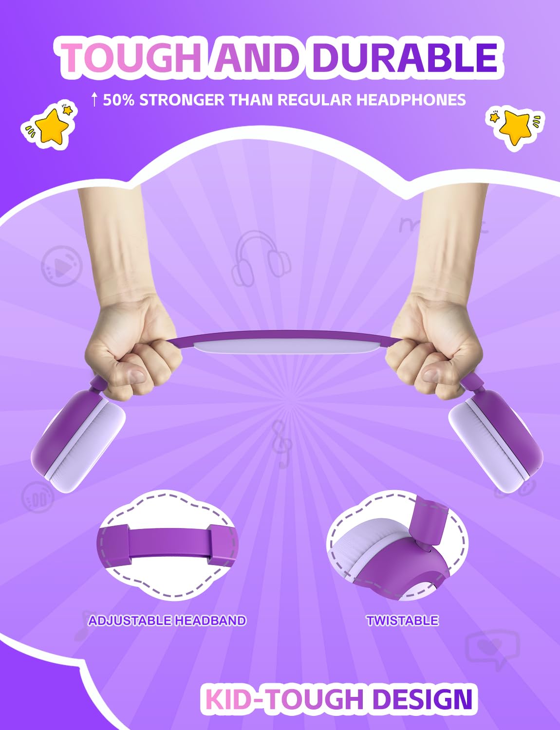 Gorsun Bluetooth 5.3 with built-in microphone supports easy online calls.