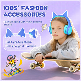 Gorsun Headphones with built-in microphone for online classes and calls