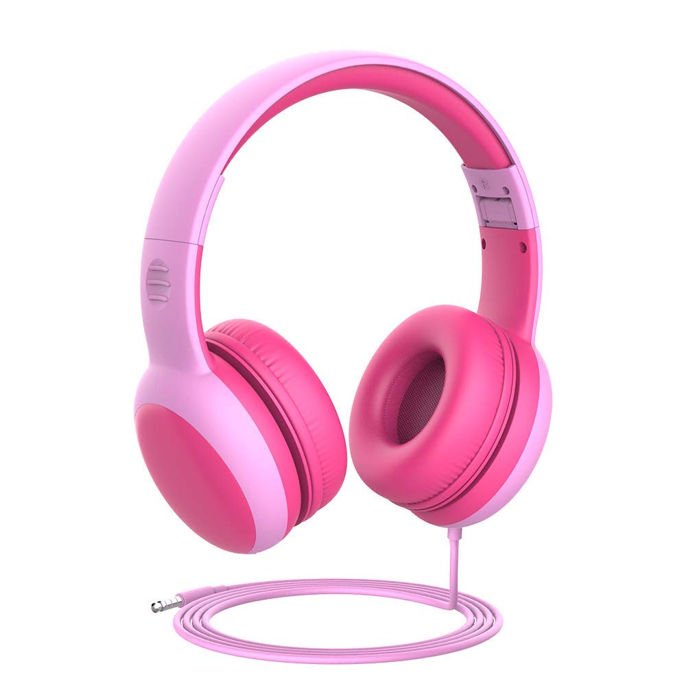 Gorsun kids headphones with cat-ear design for playful listening comfort.
