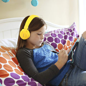 Gorsun Kids Headphones headband markers for easy L/R recognition