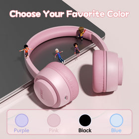 Gorsun Kids pink charging port image indicating long battery life