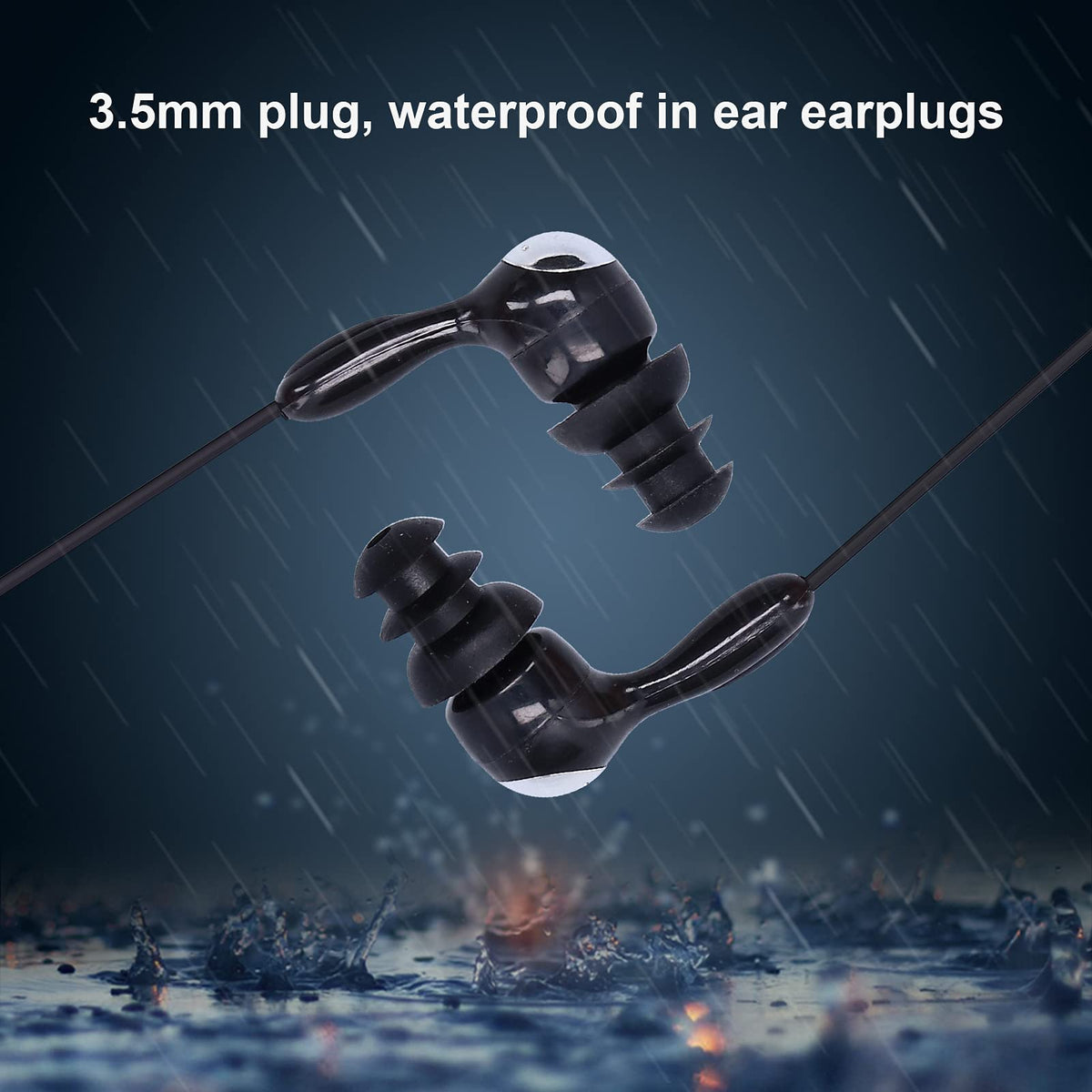 Goshyda replace earplugs pack for a custom seal and comfort