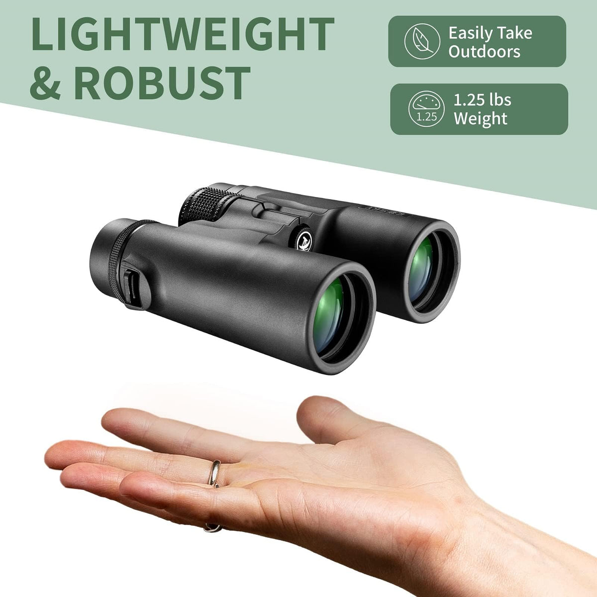 Gosky 8x42 binoculars with phone mount enable quick nature photos