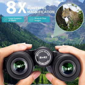 Gosky 8x42 binoculars enhance stargazing with crisp night sky clarity