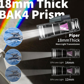 Gosky IPX7 waterproof monocular withstands rain and splashes