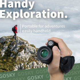 Gosky monocular non slip strap prevents drops during use